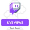 Compra Live Views Twitch